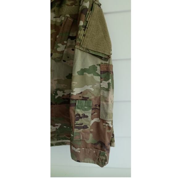 Army Camouflage Combat Uniform Zip Jacket Insect Shield NWT Medium Regular - Picture 4 of 9